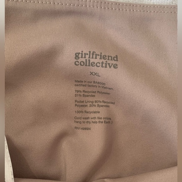 Girlfriend Collective 4024 Compressive Pocket Leggings Size XXL - Picture 7 of 9